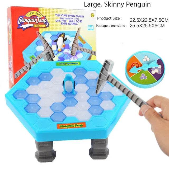 Penguin Breaking Ice Table Game Parent-child Interactive Puzzle Toys party game for kids juegos family games Birthday gift toys - AIAZ