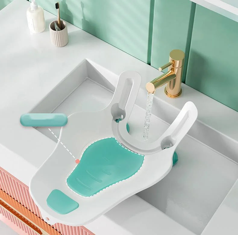 New Infant Baby Washing Ass Artifact Portable Baby Washing Fart Basin Newborns Washing PP Tub Supplies Baby Bathtub Baby Care