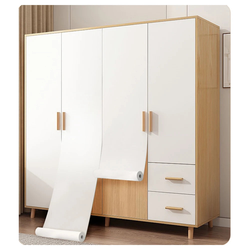 Matte Solid Color Wallpaper Self-Adhesive Vinyl Wallpaper Waterproof Wall Stickers Decorative Film Contact Paper Kitchen Home De
