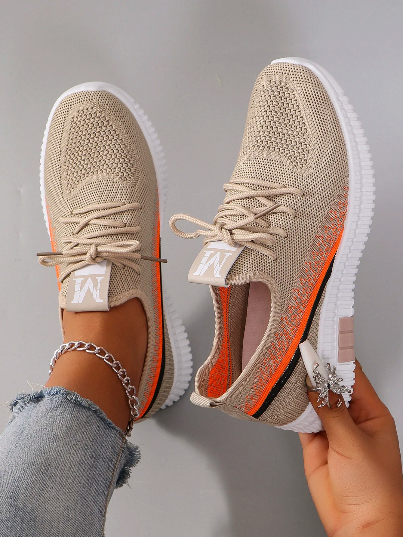 Women's summer breathable mesh flat shoes,women's shoes,casual sneakers shoes, clearance free shipping