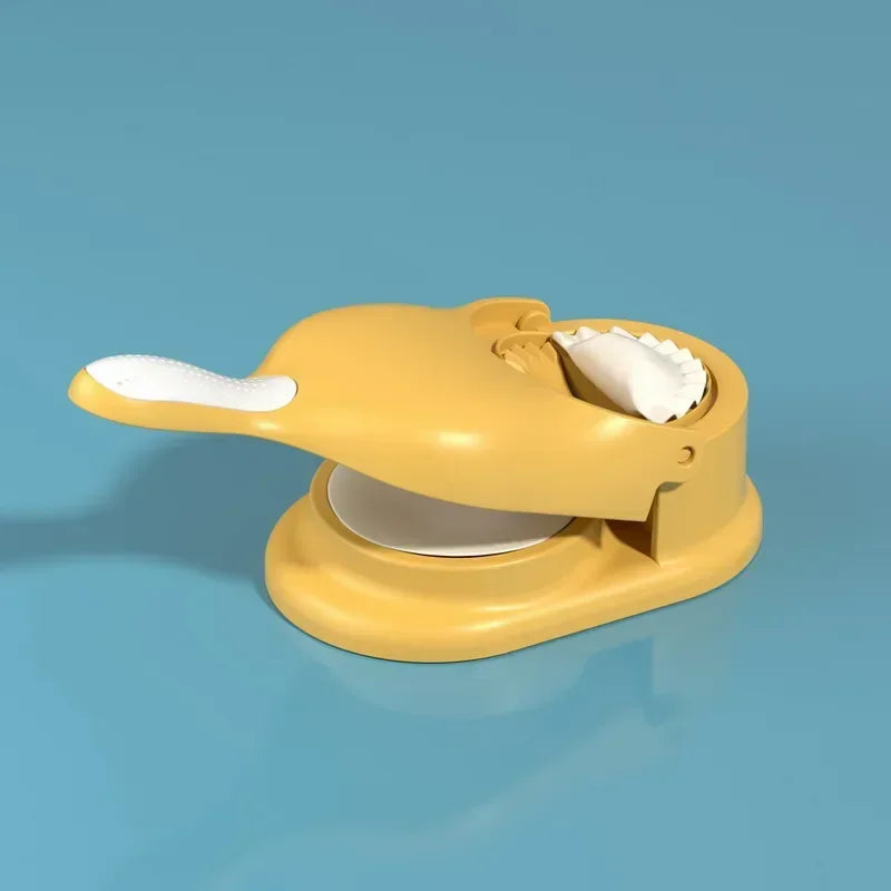 2 in1 Dumpling Maker DIY Kit Wrapper Presser Dough Pressing Ideal for Home Cooking Dough Skin Molder Machine Kitchen Gadgets