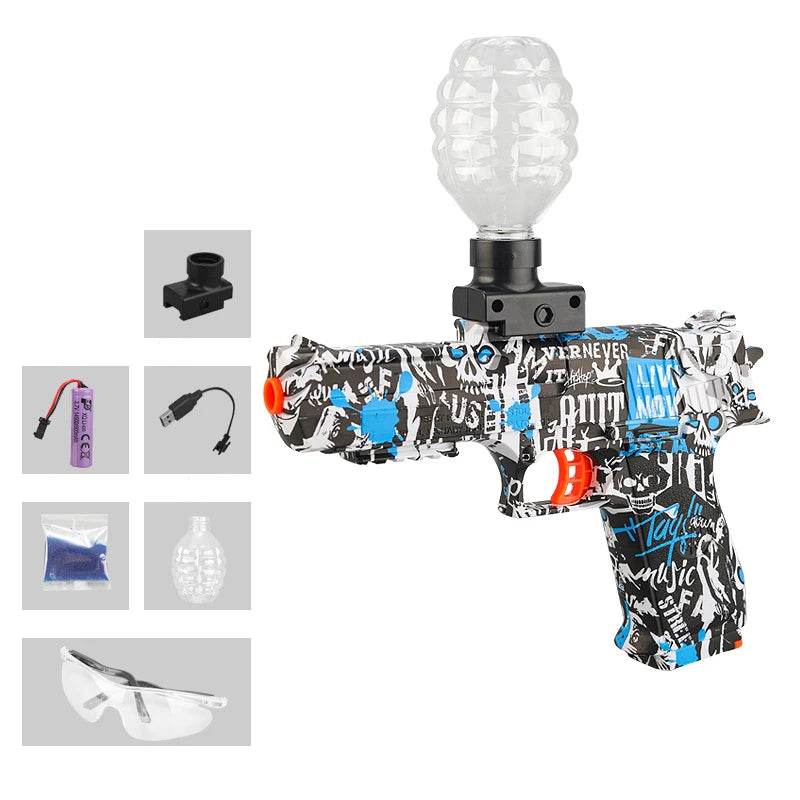 3.7v electric gel ball toy gun Summer outdoor parent-child team interaction Multiple skin options available - AIAZ