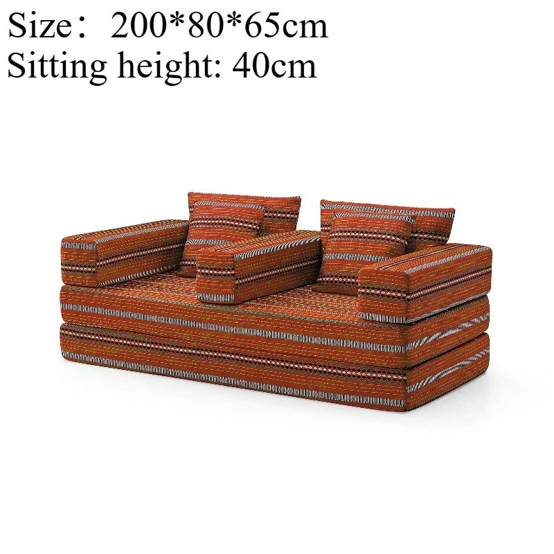 Vacuum Compression Sofa, Multifunctional Changeable Sofa, Living Room Sofa, Dubai Style, Optional Styles