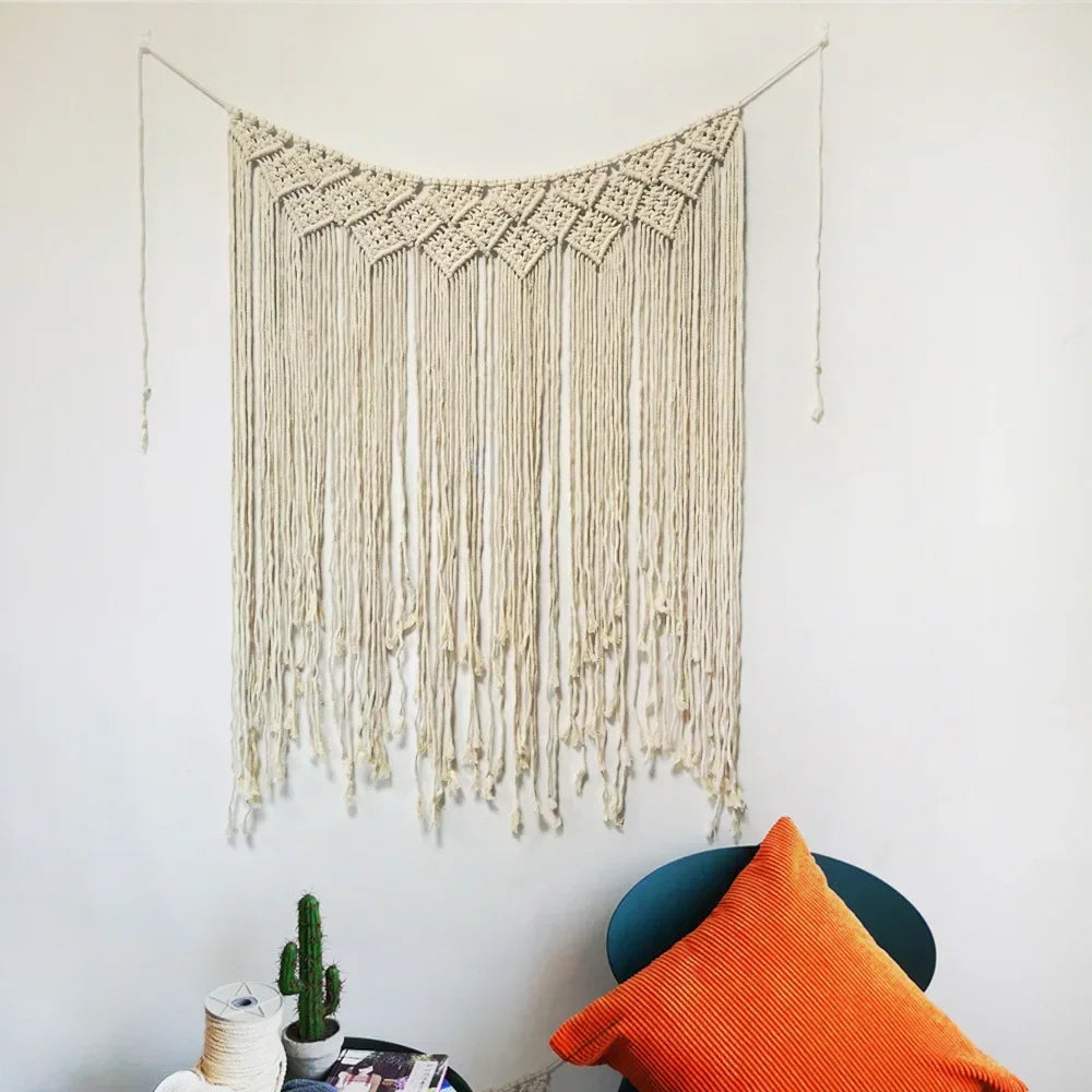 Wall Decoration Handwoven Tapestry Home Wall Decor Background Wall Decor Bohemian Hanging Decoration Wedding Decoration