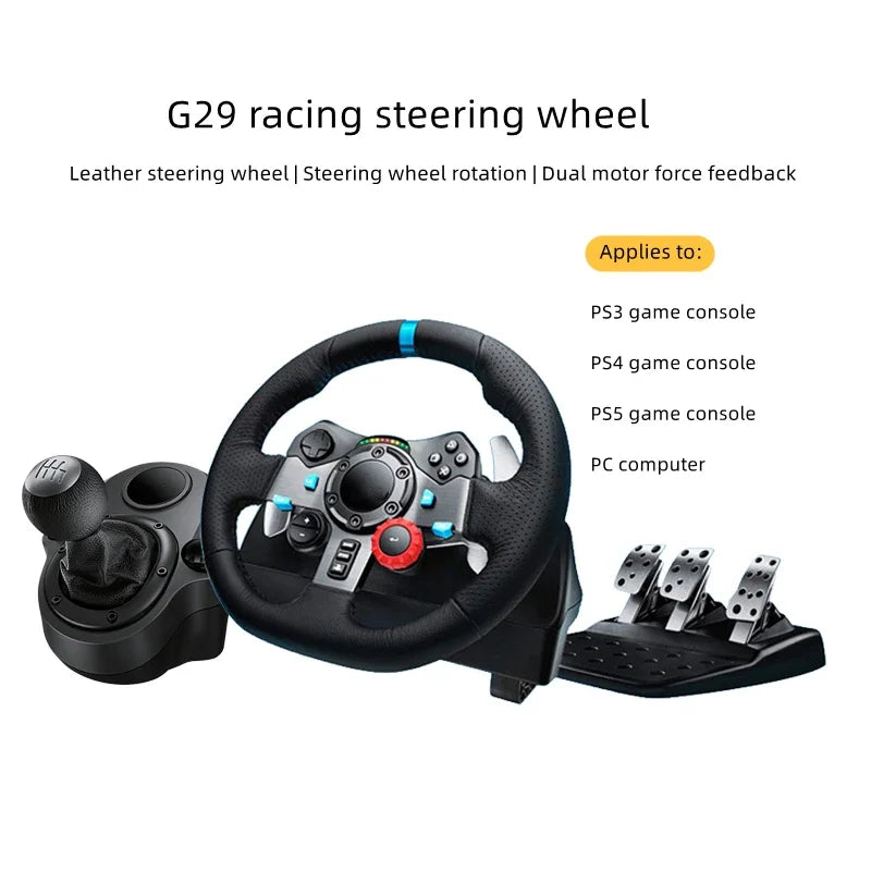 Upgrade G29 Racing Game Steering Wheel Gear Lever Throttle Bracket Computer Pc G920 PS5