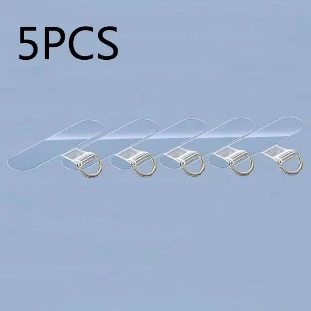 1/4pcs Universal Metal Phone Lanyard Gasket Patch Durable Ultra Thin Mobile Phone Sling Rope Card Clip Strap Hang Cord Tab