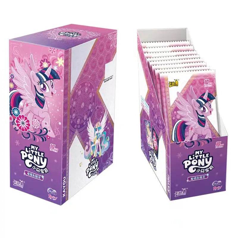 KAYOU Genuine My Little Pony Card Cute Funny Party Friendship Eternal Cards SGR Princess Anime Game Collectible Cards Toys Gifts - AIAZ
