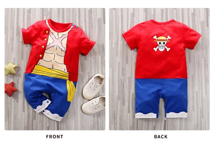 Toddler Anime Cosplay Dragon DBZ Costume Baby Boy Girl Romper Kid Demon Slayer Baby Clothes Newborn Onesie Jumpsuit 0-18 Months