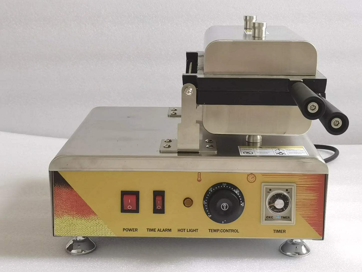 Electric DIY Dessert Maker 2400W Pancake Machine Waffle Commercial Grade for Dessert Shops Kitchen Equipment