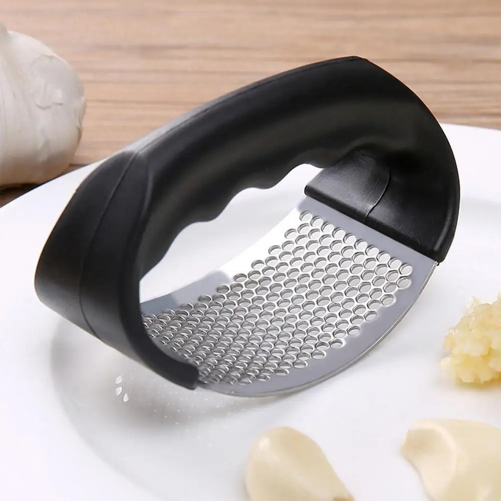 Stainless Steel Garlic Press Crusher Manual Minced Garlic Chopped Garlic Cutting Mince Tools Fruit Vegetable Tool Kitchen Gadget