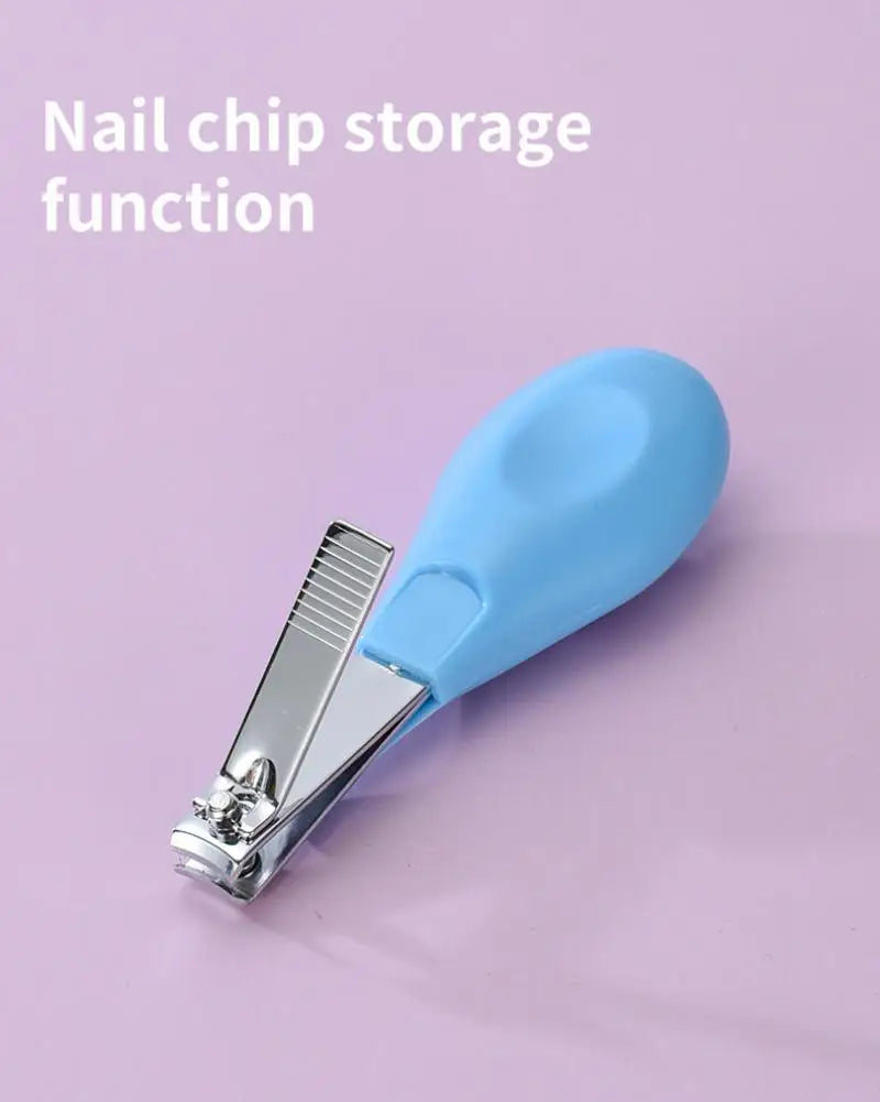 6Pcs/set Baby Care Kit Nasal Aspirator Nail Clipper Sharpener Daily Cleaning Supplies Care Head Brush Comb Scissors Tool Package