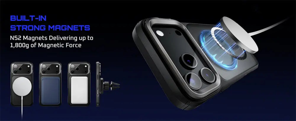 SUPCASE For iPhone 17 Pro Max Case with Camera Control Capture Button UB Mag Slim Shockproof Magnetic MagSafe Phone Case Cover