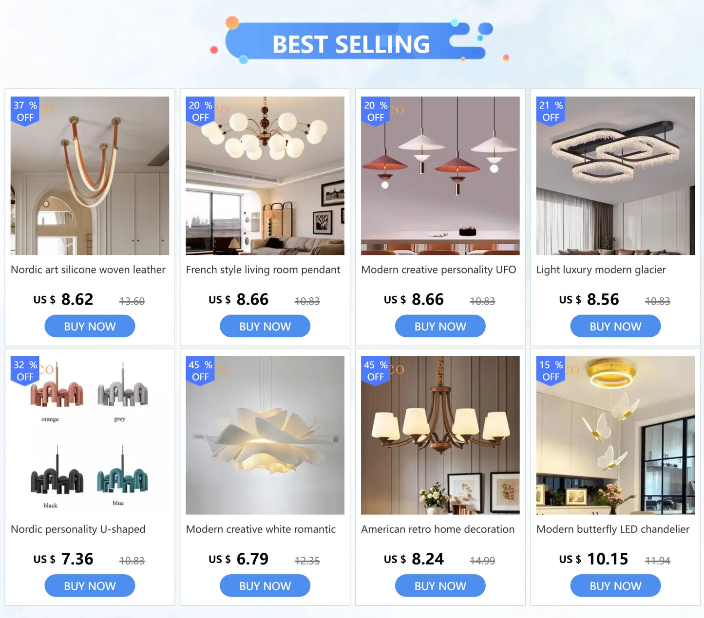 Home decor corridor ceiling light star chandelier modern living room bedroom bedside chandelier bar atmosphere decor chandelier