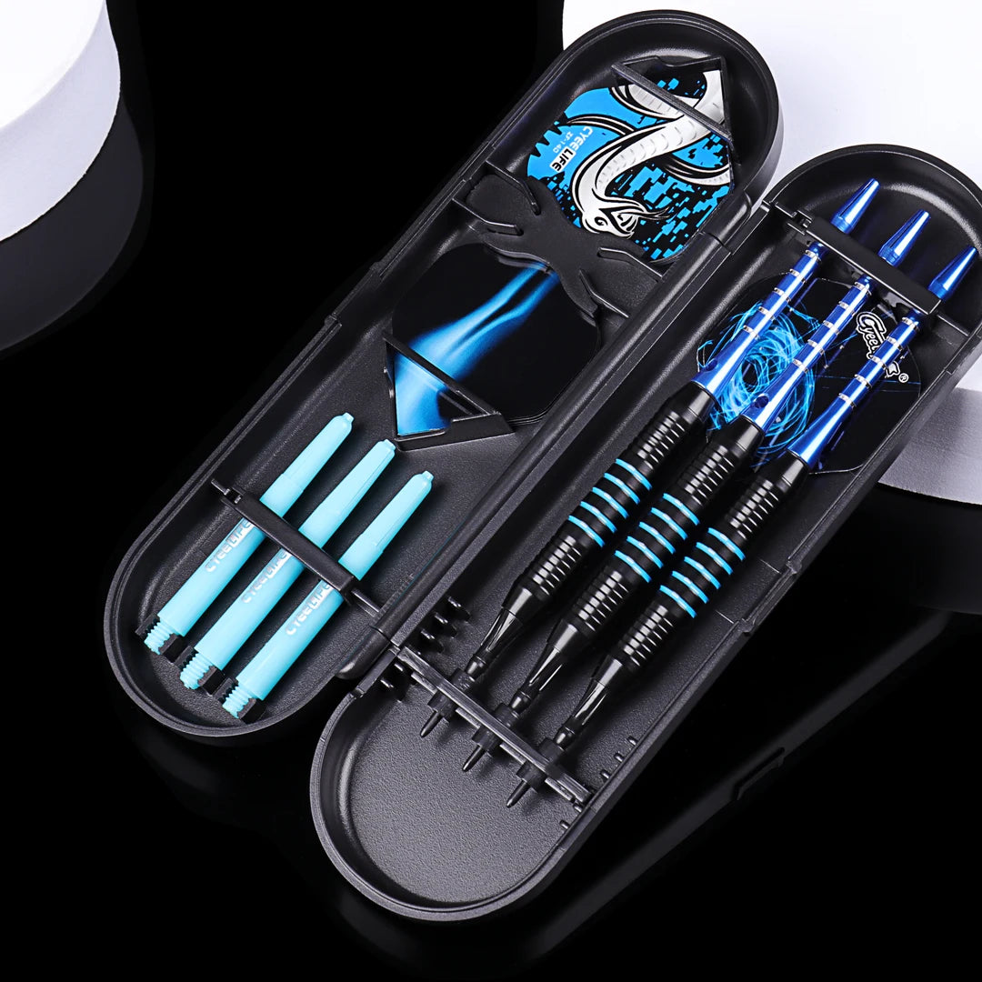 CyeeLife 18g Soft tipped Darts Professional Indoor plastic tip Darts Set For Electronic Dartboard Games Plastic storage box