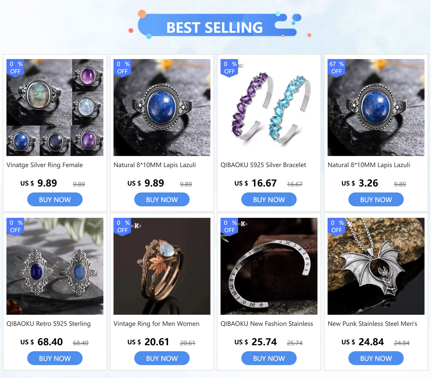 Retro Oval Natural Labradorite Rings for Women Men Silver Ring Finger Ring Retro Gemstone Rings Jewelry Party Gift