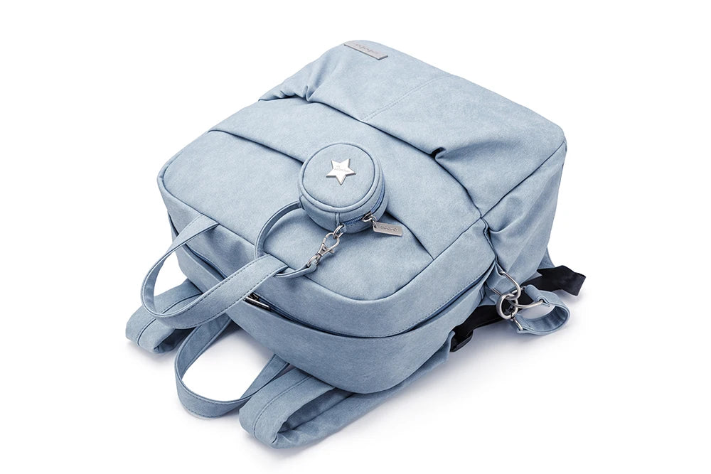 Soboba New Diaper Backpack for Newborn Baby Large Capacity Waterproof Diaper Bag with Pacifier Holder Stylish Diaper Bags