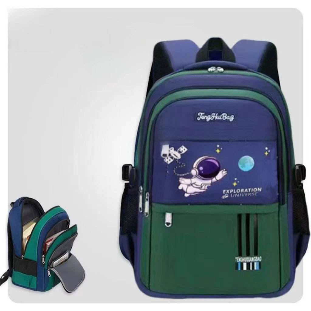 2025 New Backpack for Students Children with Large Capacity and High Aesthetic Value. Ins Lightweight Backpack for Space Boys - AIAZ