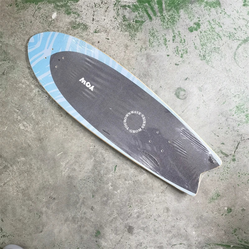 YOW land surf skateboard longboards whole kits good quality spring system branded with trucks wheels bearings and tool