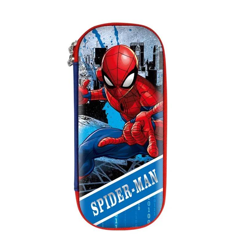 Spidermans Pencil Case Office School Supplies Marvels Super Hero Cover Movie Pencil Pouch Kids Pen Bag Student Stationery Gifts - AIAZ