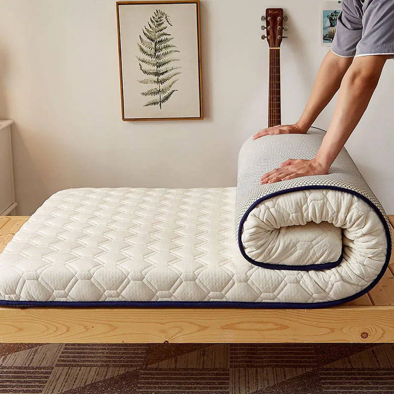 Household 6cm Thick Latex Mattress Student Dormitory Single Soft Bed Mat