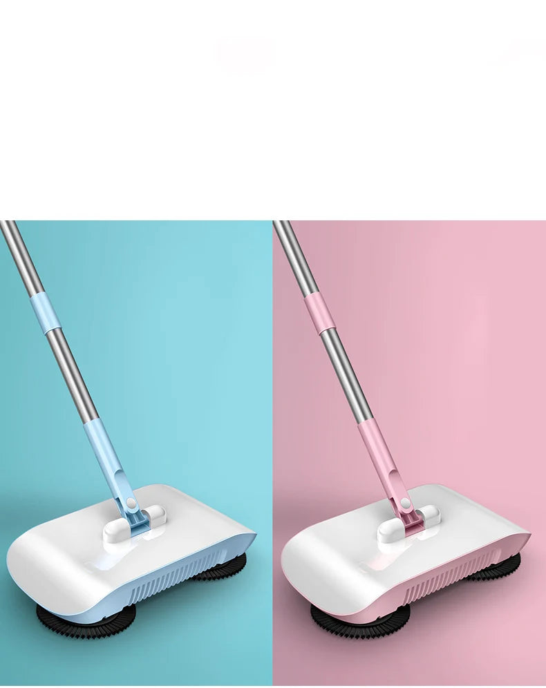 Manufacturer Hand Push Sweeping Robot Household Broom Dustpan Set Household Cleaning All-In-One Machine Lazy