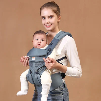 Breeze Omni Baby Carrier Multifunction Breathable Infant Carrier Backpack Kid Carriage Toddler baby Sling Wrap Suspenders 360