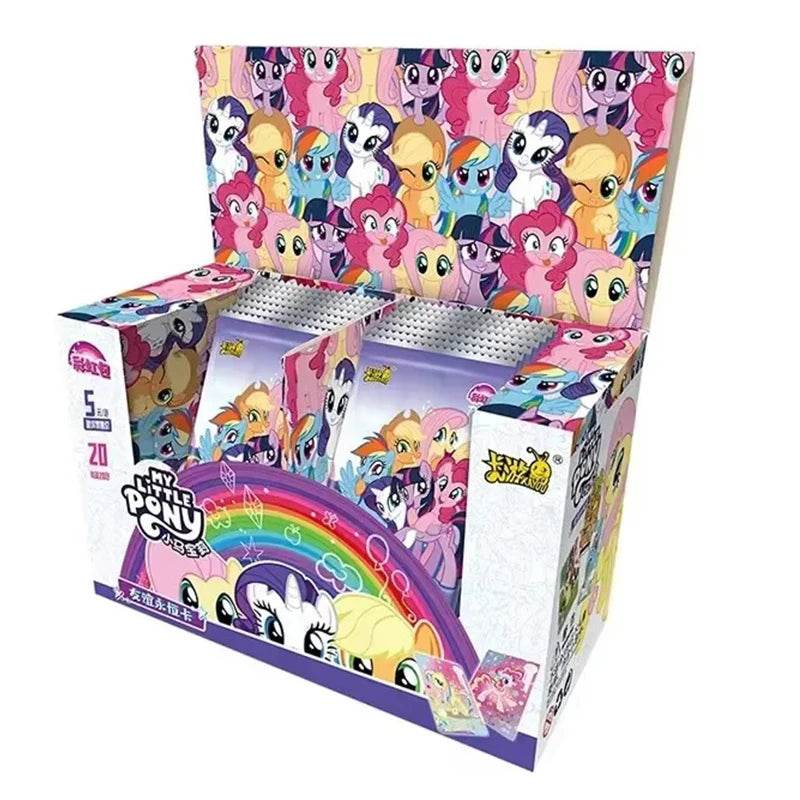 KAYOU Genuine My Little Pony Card Cute Funny Party Friendship Eternal Cards SGR Princess Anime Game Collectible Cards Toys Gifts - AIAZ