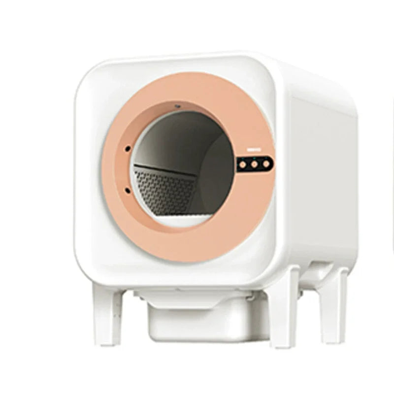 Intelligent Cat Litter Box, Cat Toilet, Electric APP Control Pet Litter Box, Large Size, Automatic Feces Shovel, Anti Splash