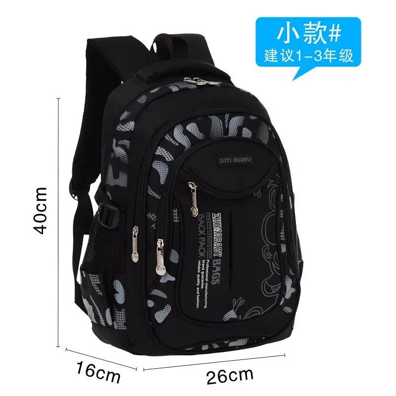 Kids backpack children School Bags For Boys orthopedic school Backpack Waterproof Primary Schoolbag book bag mochila infantil - AIAZ