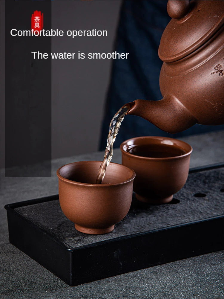 Pot for Tea Sets Hot Selling Purple Clay Pots Yixing Clay Kettle Teapot Set Samovar Oriental Moroccan Teapot and Cup Set Gaiwan