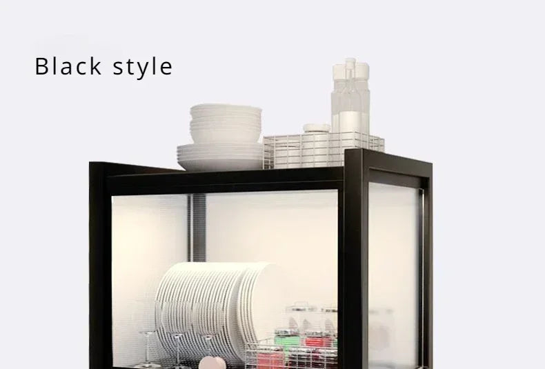 Household Multi-layer Width and Height Adjustable Storage Rack Kitchen Rust Proof Thickened Stable High Load-bearing Reset Rack