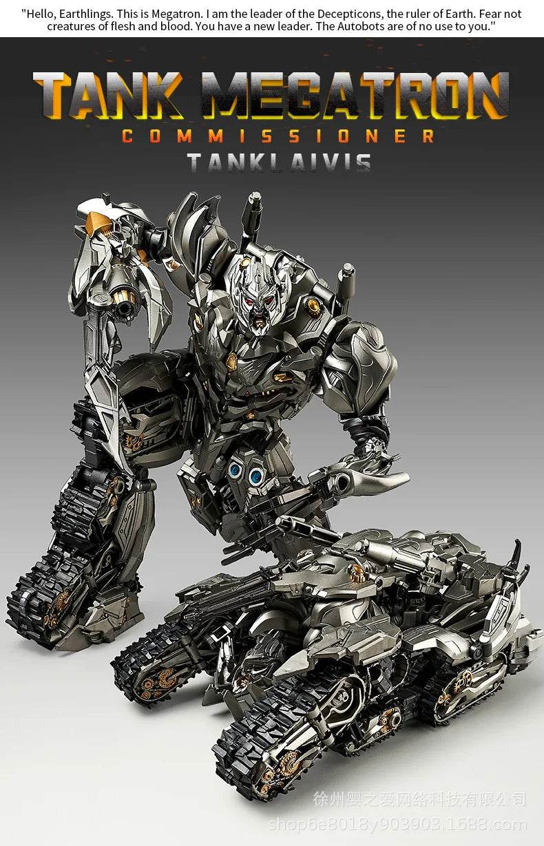30cm Transformation Megatron Optimus Prime Bumblebee Deformation Movie G1 Anime Figure Action Figure Alloy Robot Mode Toys Gifts - AIAZ