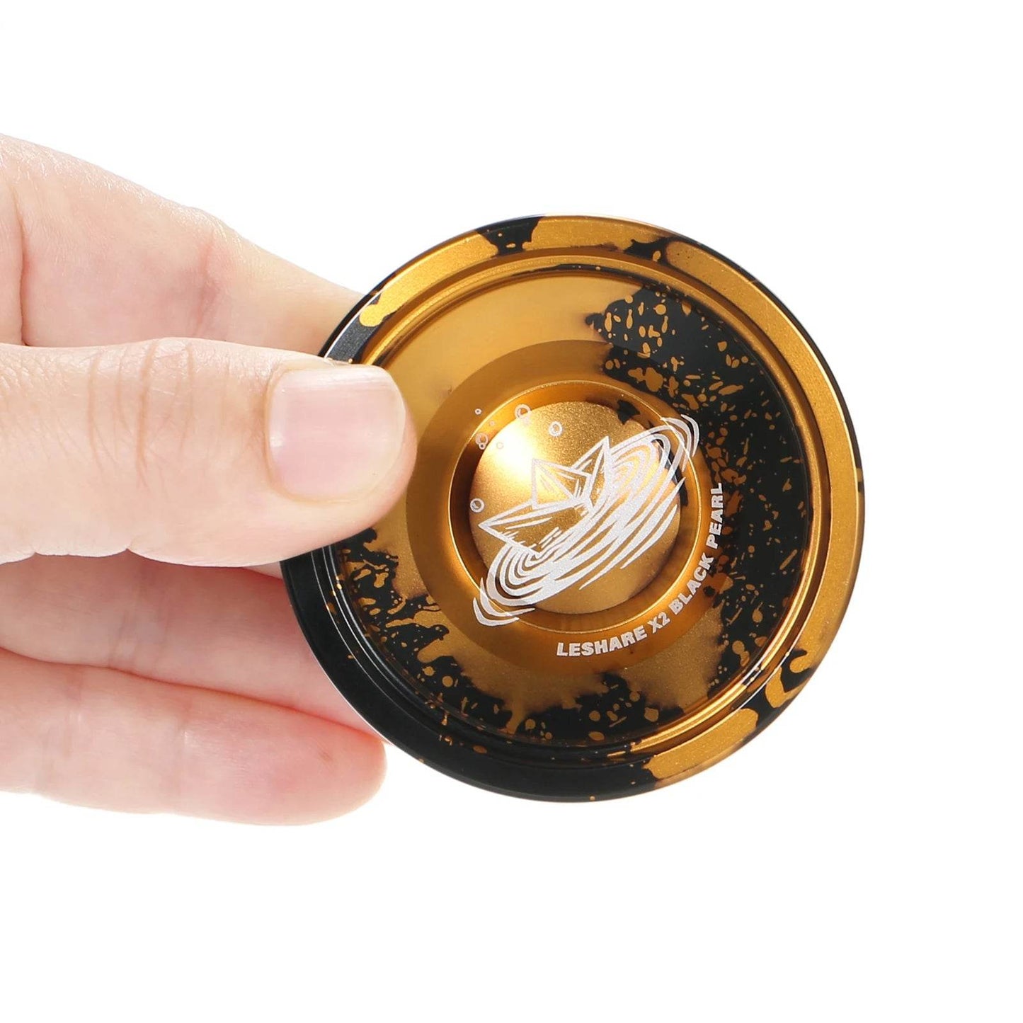 LESHARE Yoyo Ball Aluminum String Trick YoYo Balls Competitive Yo Yo Gift with Bearing Strings and Gloves Classic Toys - AIAZ