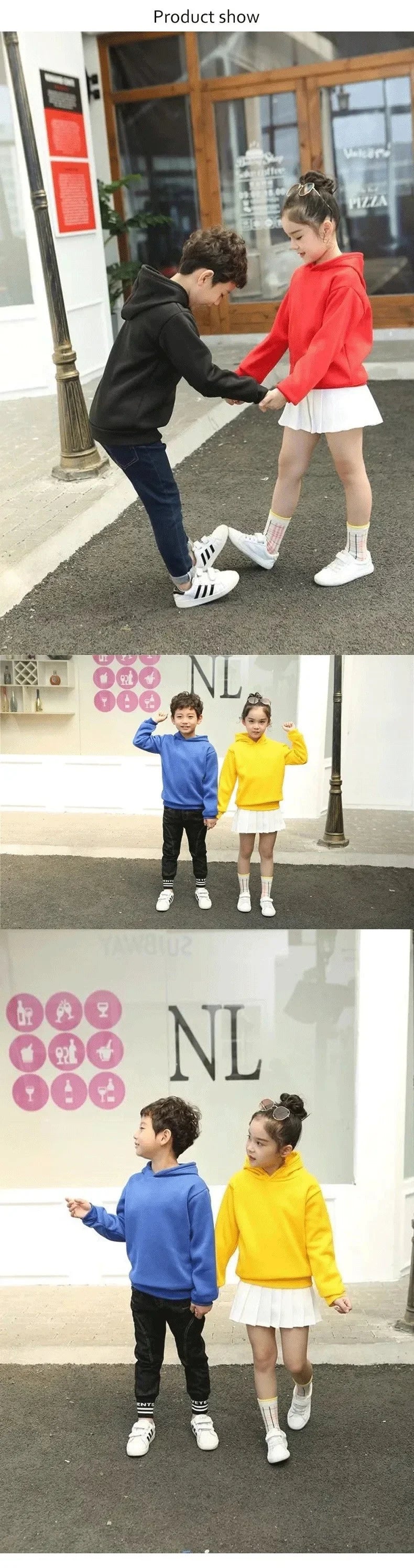 Kids Spring And Autumn Trend 2pcs Hoodie+pants Suits 3-14 Yeras Boys Girls Outfit Of The Day Tracksuits Children Clothes Sets