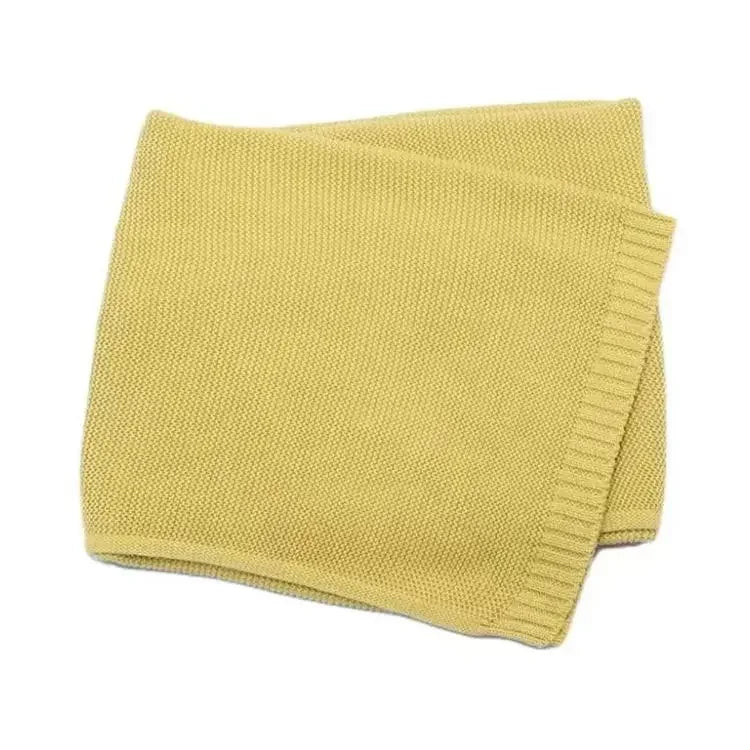 Personalized Baby Blanket Cotton Stroller Blanket Hug Quilt Knitted Cotton Birthday Gifts Bebé Bedding Swaddle Girls Boys Item