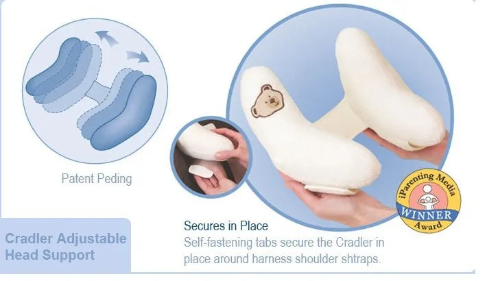 Soft Adjustable Infant Child Baby Head Protection Pad Car Seat Stroller Pillows Safety Head Neck Cushion Pad Support