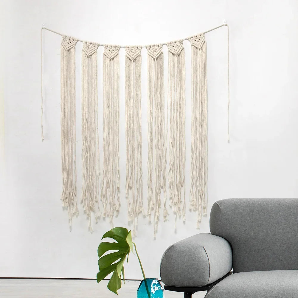 Wall Decoration Handwoven Tapestry Home Wall Decor Background Wall Decor Bohemian Hanging Decoration Wedding Decoration