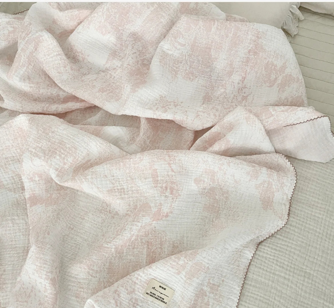 Muslin Swaddle Blankets Newborn Summer Baby Blanket Cotton Infant Swaddle Wrap Receiving Blanket For Crib Stroller Sleeping Item