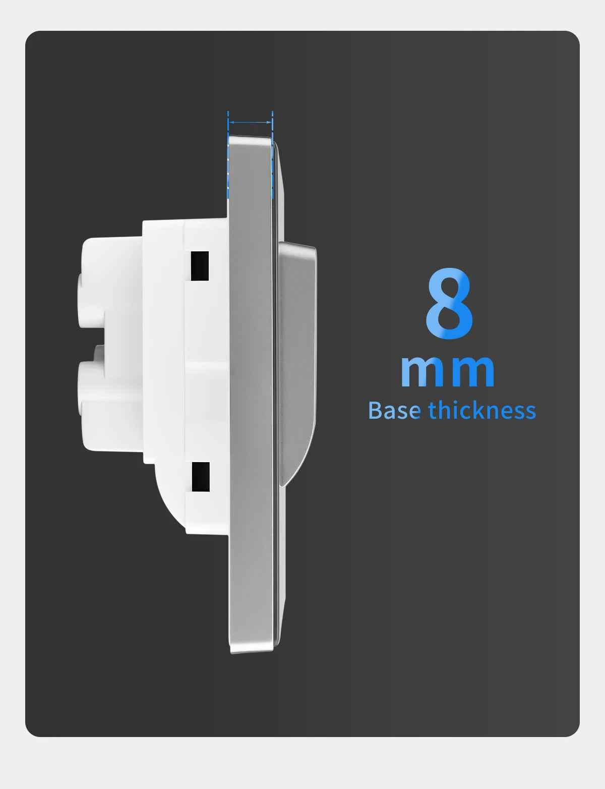 Glass Panel Wall Switch LED European 16a Socket Retro Toggle Light Switch EU UK Standard 2way Socket 1-4gang USB Home Decoration