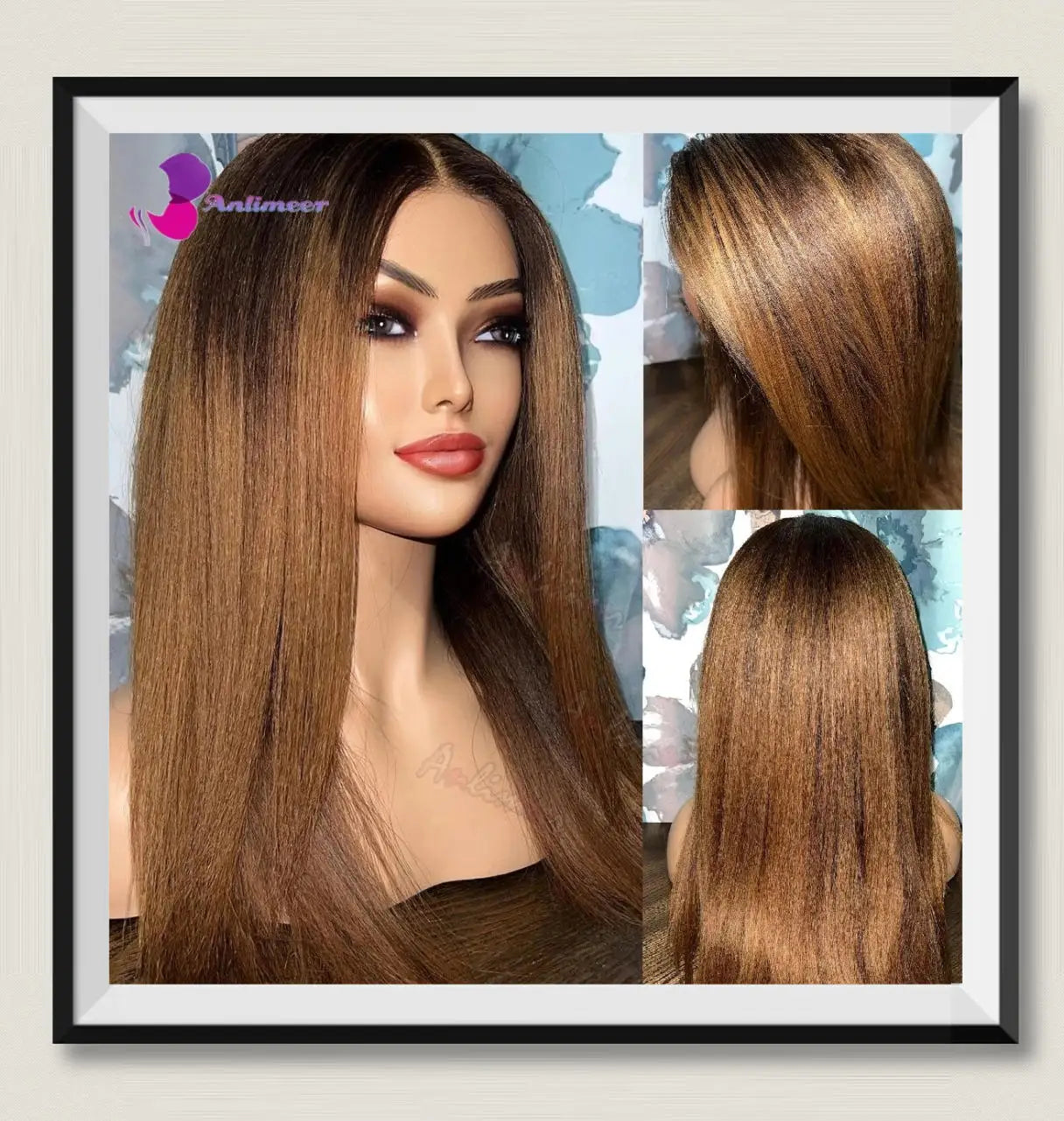 Chocolate brown Lace Front Wig Human Hair 13x4 Silk Base Frontal Wigs Body Wave Lace Front Wig Human Hair Long Wig Human Hair