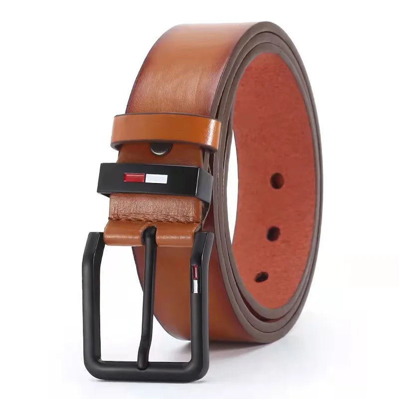 Men's pin buckle belt Korean style fashionable versatile belt young men's jeans belt
