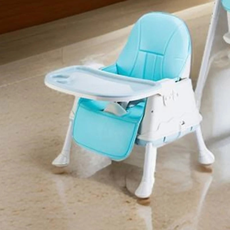 Baby Highchair Seat Cushion Thicken PU Leather Sponge Children Dinning Chair Booster Cushion Pad