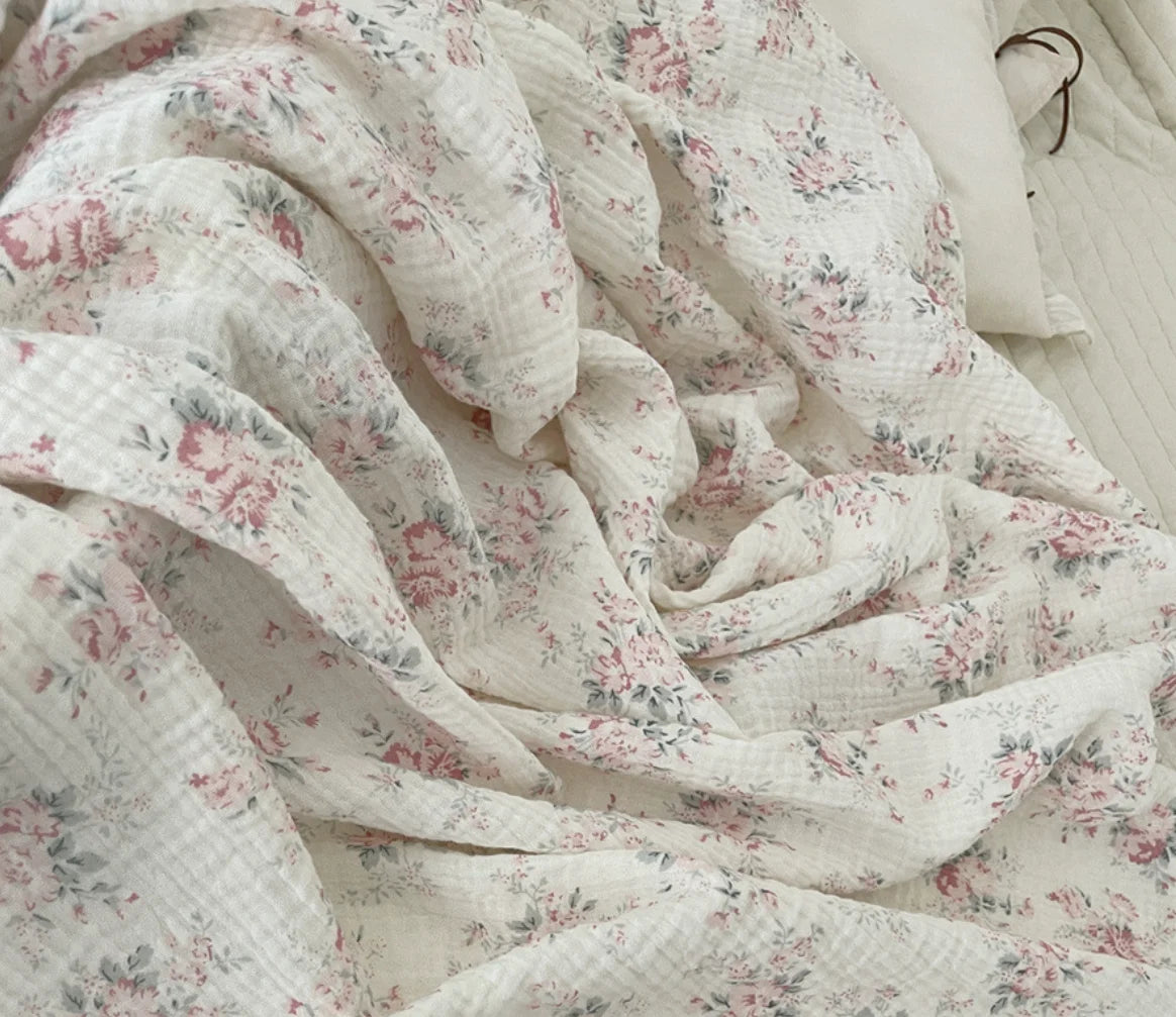 Muslin Swaddle Blankets Newborn Summer Baby Blanket Cotton Infant Swaddle Wrap Receiving Blanket For Crib Stroller Sleeping Item