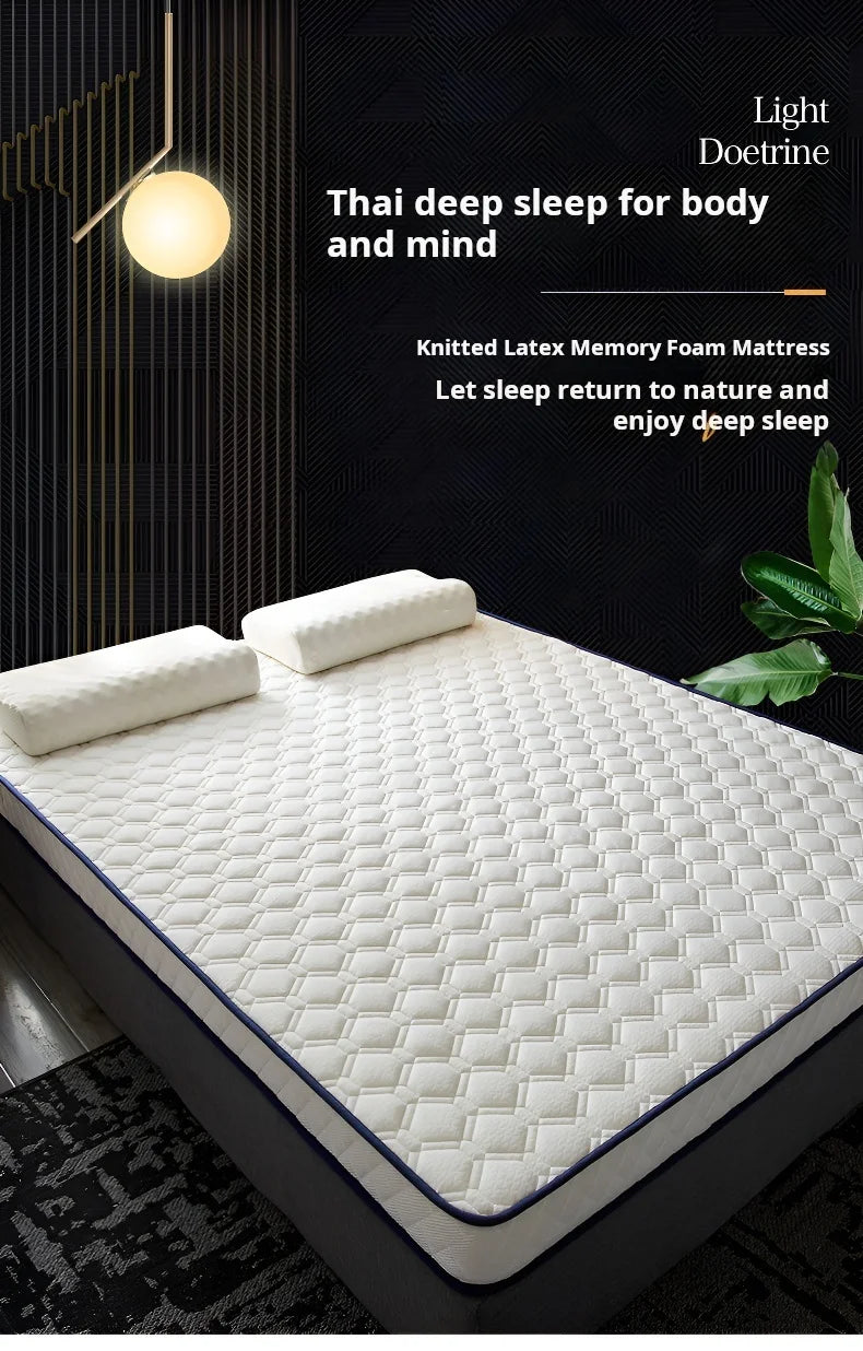 Household 6cm Thick Latex Mattress Student Dormitory Single Soft Bed Mat