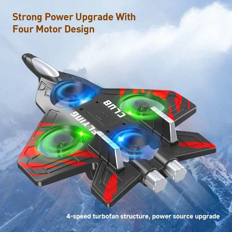 RC Aircraft EPP Foam Stunt Glider Electric Fighter Remote Control Airplane Fall Resistant Plane Toys for Boys Kids CZ01 CZ63 - AIAZ