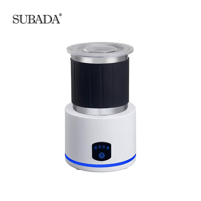 SUBADA Home Appliances 4 in 1 Electric Milk Frother Large Capacity Electric Milk Steamer for Hot and Cold Milk Froth Warmer