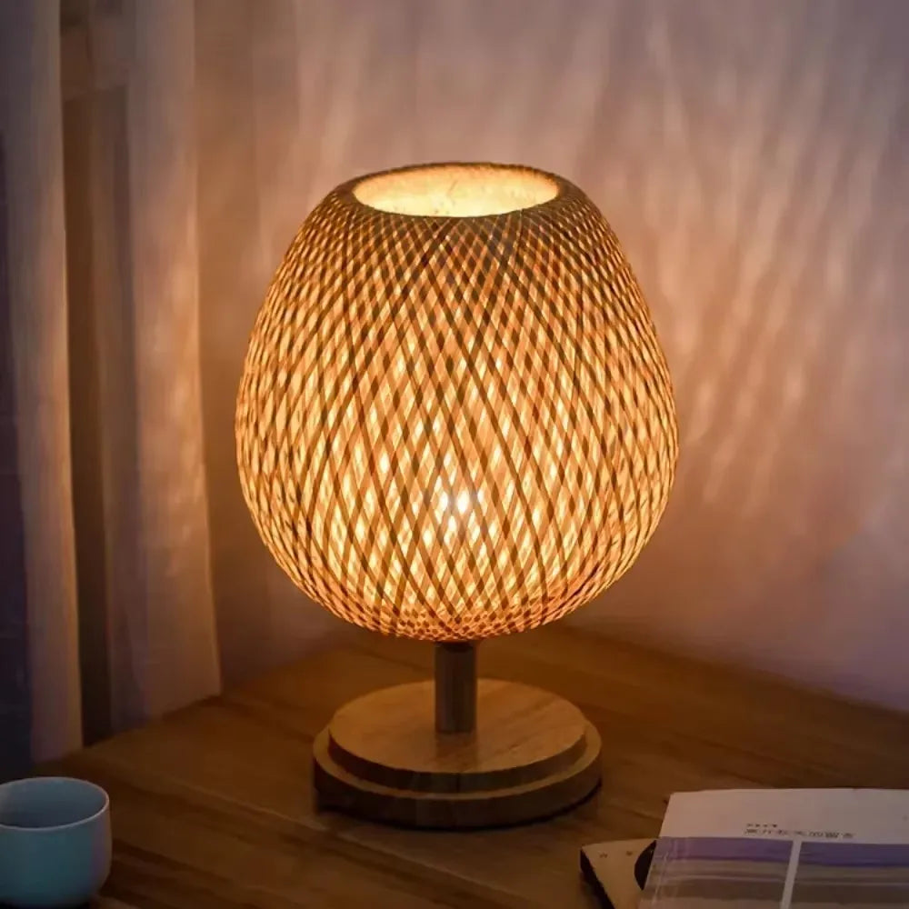 Wooden Wind Small Vine Bar Desk Lamp Creative Modern Living Room Hotel Desk Bedhead Adjustable Home Lighting Decoration Fixtures