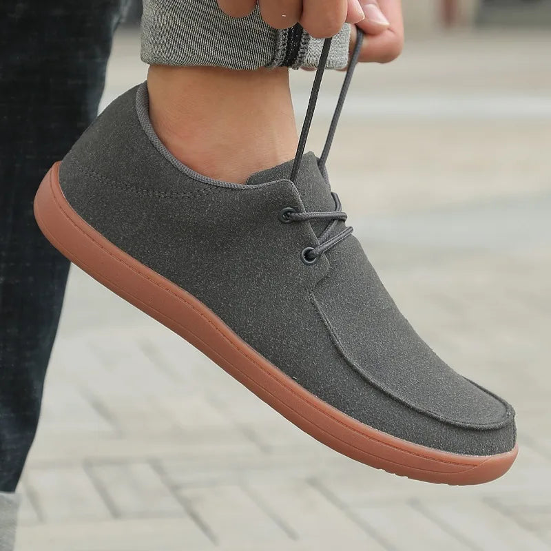 High Quanlity Wide Barefoot Non-slip Casual Walking Shoes Comfortable Footwear Shoe Classic Fashion Men's Sneakers Plus Size 46