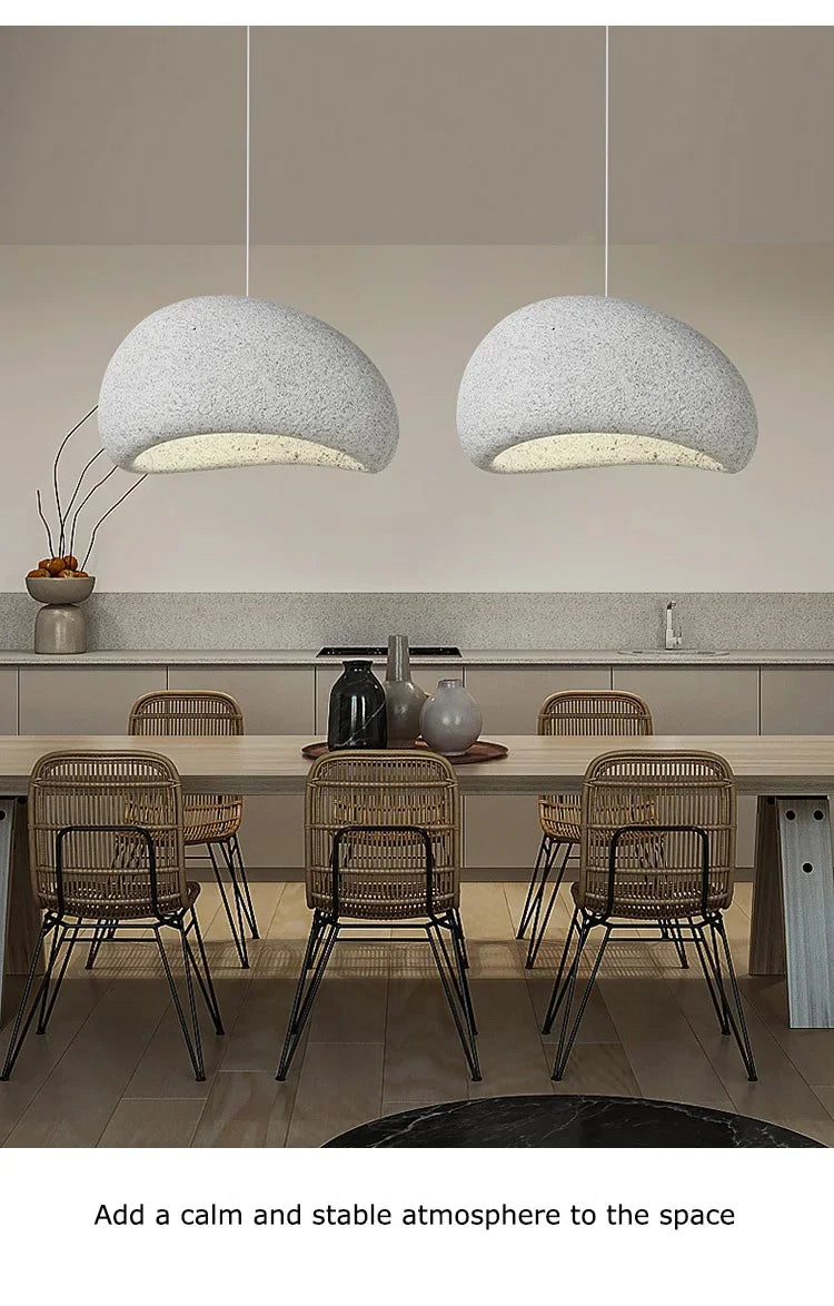 Hot Sales Wabi Sabi Style Chandelier for Homestay Hotelempty Villa Living Room Restaurant Lighting Fixtures G80 Bulb
