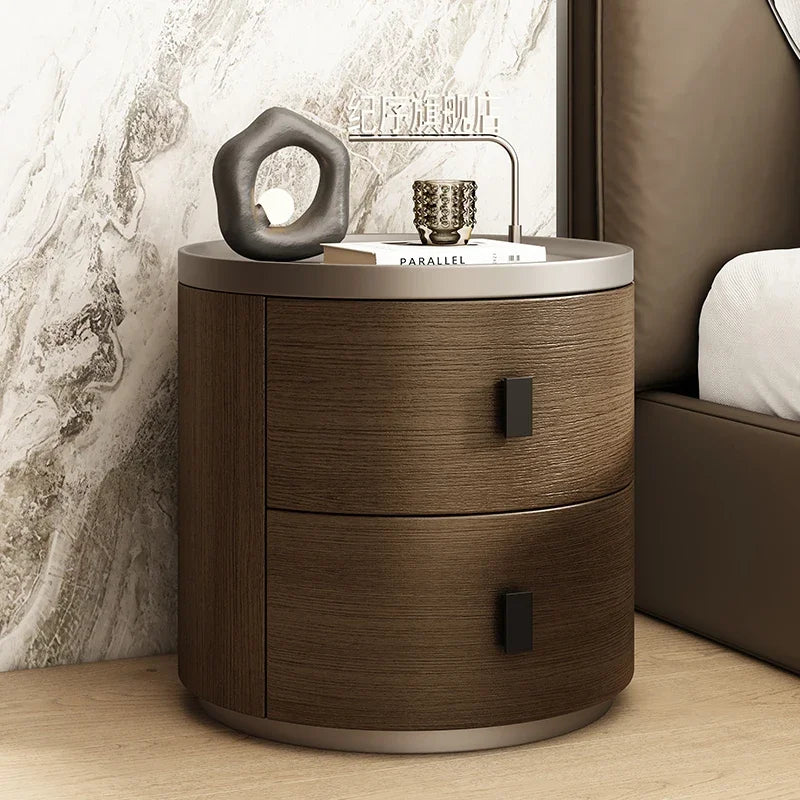Nordic Solid Wood Bedside Table,Nightstand,Storage Cabinet,Comfortable with Drawer,Bedroom Bedside Tables,Living Room Furniture